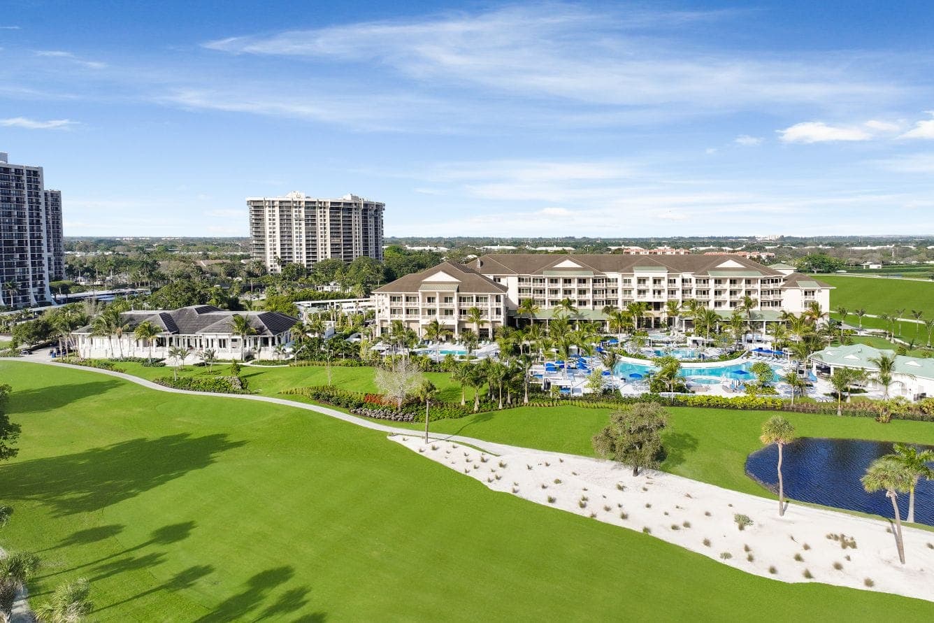 The Belgrove Resort aerial view